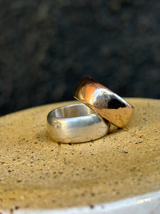cigar band, comfort fit band, thick sterling band, thick ring band, heavy ring band, blank ring band, plain ring band