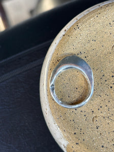 organic sterling ring, wax carved sterling ring
 bronze ring, organic bronze jewelry, weighty ring, weighty gold ring, wax carved gold ring