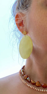 Large Circle Earrings