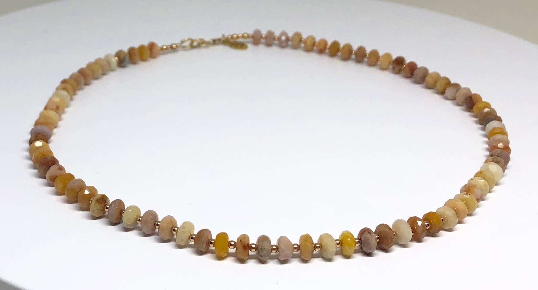 Golden Jade Necklace