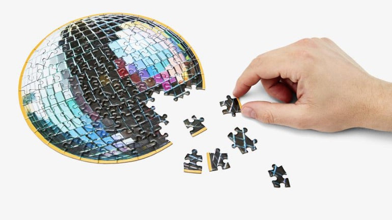 Little Puzzle Disco Ball