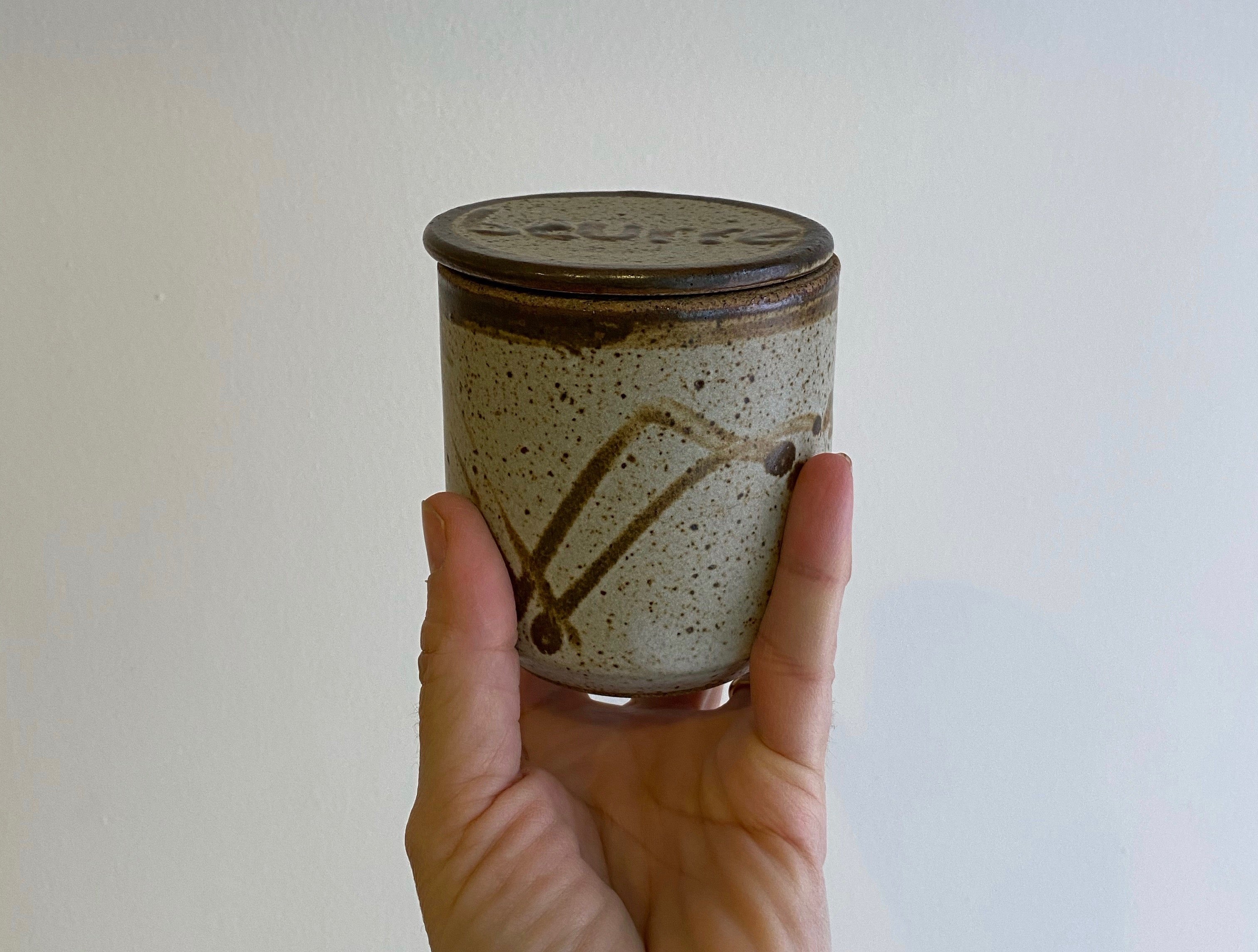 Vintage Pottery Butter Bell