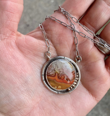 Galaxy Necklace Mars