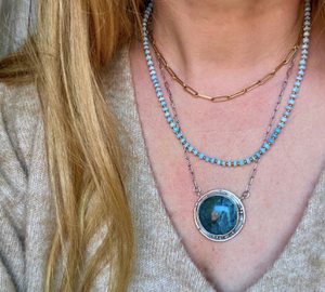 Galaxy Necklace Neptune