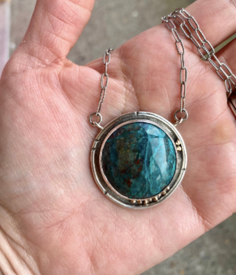 Galaxy Necklace Neptune