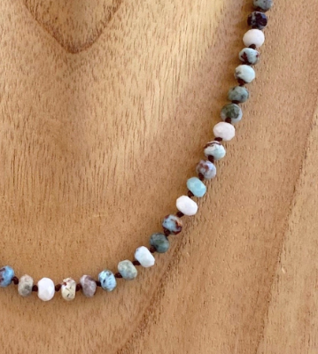 Larimar Necklace