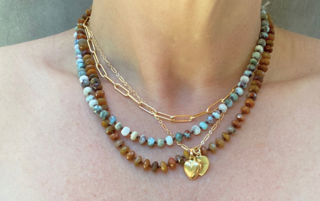 Larimar Necklace