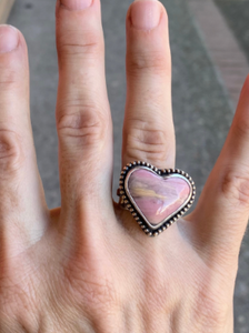 Pink Heart Ring